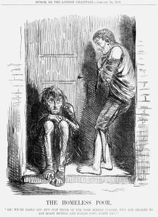 The Homeless Poor, 1859. Creator: Unknown