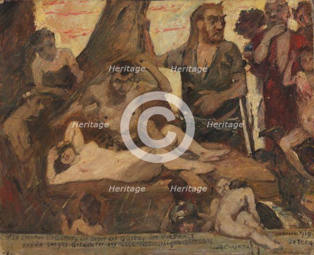 The Homeric Laughter, 1919. Creator: Lovis Corinth.