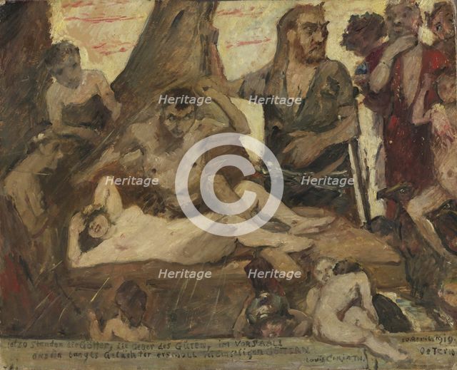 The Homeric Laughter, 1919. Creator: Lovis Corinth.