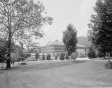The Homestead (east front), Virginia Hot Springs, c.between 1910 and 1920. Creator: Unknown