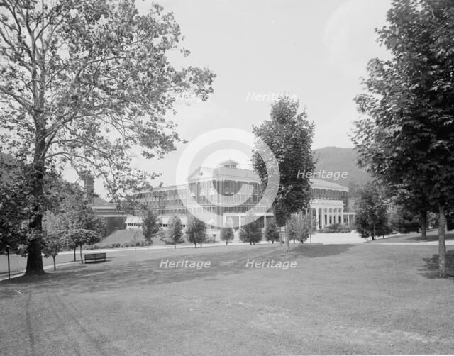 The Homestead (east front), Virginia Hot Springs, c.between 1910 and 1920. Creator: Unknown.