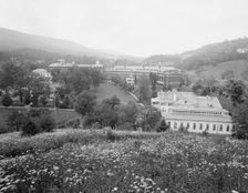 The Homestead from Sunset Hill, Virginia Hot Springs, c.between 1910 and 1920. Creator: Unknown