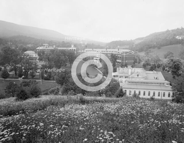 The Homestead from Sunset Hill, Virginia Hot Springs, c.between 1910 and 1920. Creator: Unknown.