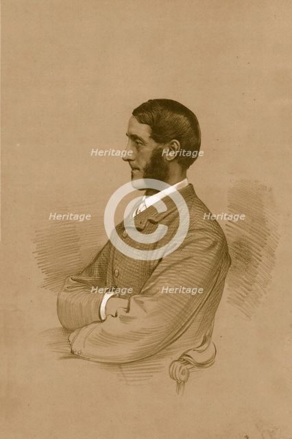 'The Hon. W.H.B.Portman. M.P.', 1879.  Creator: Vincent Brooks Day & Son.