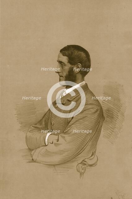 'The Hon. W.H.B.Portman. M.P.', 1879.  Creator: Vincent Brooks Day & Son.