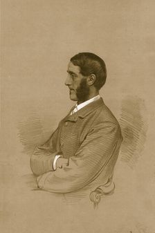 The Hon. W.H.B.Portman. M.P. 1879. Creator: Vincent Brooks Day & Son