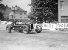 The Hon Brian Lewis in an Alfa Romeo Tipo B P3, Isle of Man, 1934