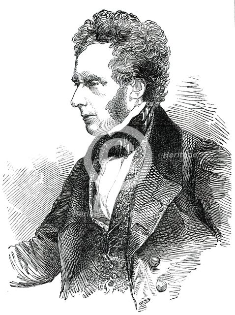 The Hon. C. P. Villiers, Mover of the Address to the Throne in the House of Commons, 1850. Creator: Unknown.