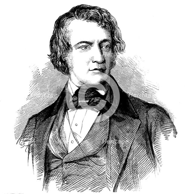 The Hon. Charles Sumner, U.S. Senator for Massachusetts, 1858. Creator: Unknown.