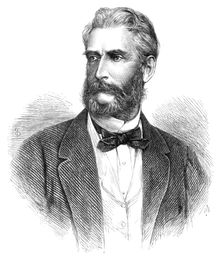 The Hon. J. R. Motley, the new Minister of the United States in Great Britain, 1869. Creator: Unknown