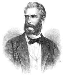 The Hon. J. R. Motley, the new Minister of the United States in Great Britain, 1869. Creator: Unknown