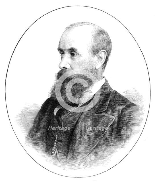 The Hon. Lionel Sackville West, the new British Minister to the United States, 1881. Creator: Unknown.