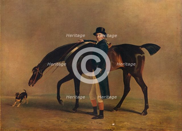The Hon. Peniston Lamb with His Horse Assassin (1770), 1929. Artist: Unknown