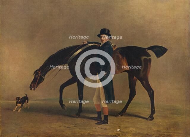 The Hon. Peniston Lamb with His Horse Assassin (1770), 1929. Artist: Unknown
