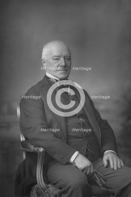 'The Hon. Sir Henry Hawkins', c1891. Artist: W&D Downey.