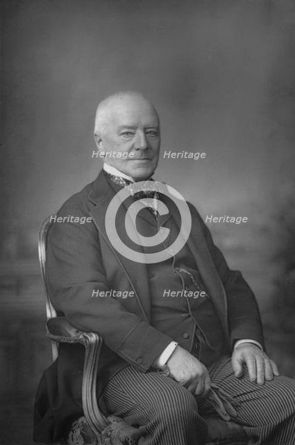'The Hon. Sir Henry Hawkins', c1891. Artist: W&D Downey.