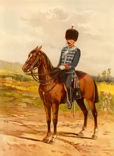 The Honourable Artillery Company (Cavalry) 1890. Creator: Godfrey Douglas Giles