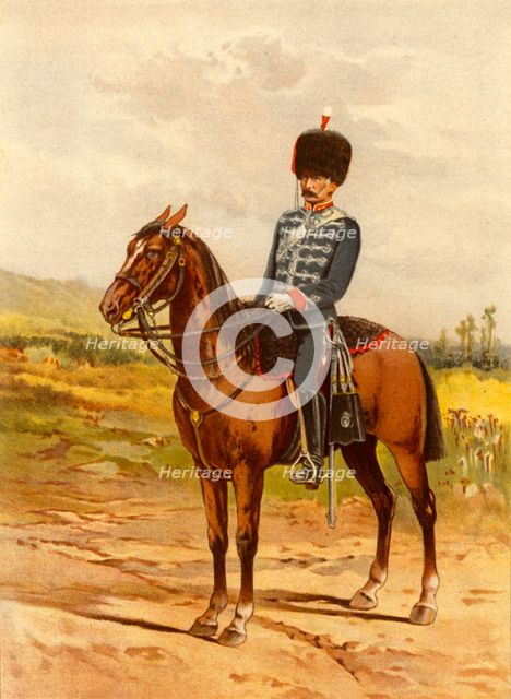 'The Honourable Artillery Company (Cavalry)', 1890. Creator: Godfrey Douglas Giles.