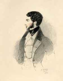 The Honourable George Byng M.P. afterwards Viscount Enfield, 1833. Creator: Richard James Lane