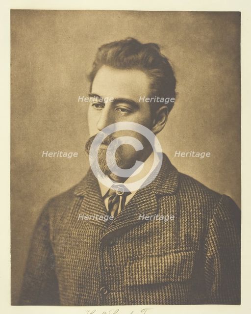 The Honourable Lionel Tennyson, c. 1893. Creator: Henry Herschel Hay Cameron.