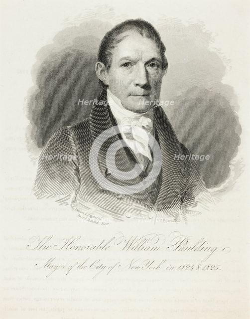 The Honourable William Paulding, 1826. Creator: Asher Brown Durand.
