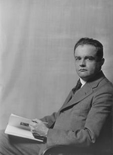 The Honorable Charles Pergler, portrait photograph, 1919 Mar. 28. Creator: Arnold Genthe