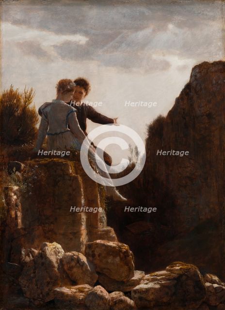 The Honeymoon, c1890. Creator: Arnold Bocklin.
