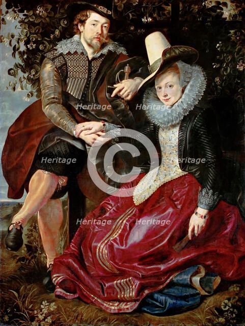 The Honeysuckle Bower, ca 1609. Creator: Rubens, Pieter Paul (1577-1640).