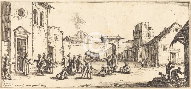 The Hospital, c. 1633. Creator: Jacques Callot.