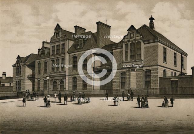 'The Hospital', c1880. Creator: Unknown.