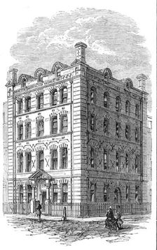 The Hospital for Women, Soho-Square, 1864. Creator: Unknown