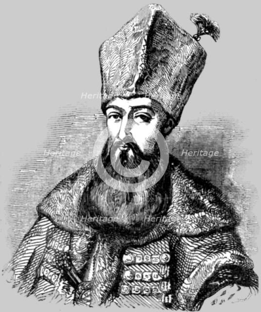 'The Hospodar of Wallachia', 1854. Creator: Unknown.