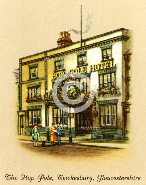 'The Hop Pole, Tewkesbury, Gloucestershire', 1936.   Creator: Unknown.