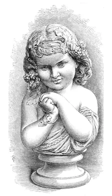 "The Hop Queen", sculptured by G. Halse, in the Exhibition of the British Institution, 1864. F Creator: Unknown