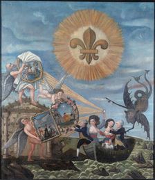 The Hope of Happiness, dedicated to the Nation, c1791. Creator: Dubois