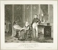 The Hope of Posterity: The Emperor, Empress, and King of Rome, 1811/12. Creator: Adrien Pierre François Godefroy the Younger