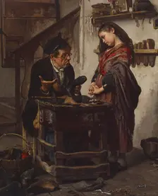 The Hopeless Case, 1871. Creator: Antonio Rotta