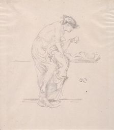 The Horoscope, 1890. Creator: James McNeill Whistler (American, 1834-1903)