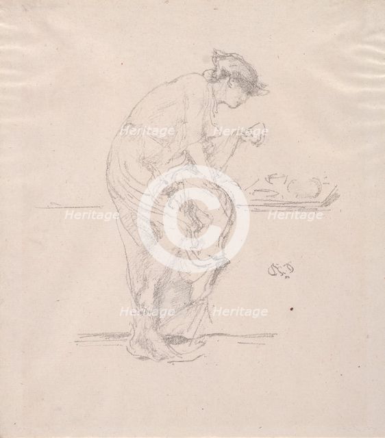 The Horoscope, 1890. Creator: James McNeill Whistler (American, 1834-1903).