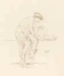 The Horoscope, c. 1889. Creator: James Abbott McNeill Whistler