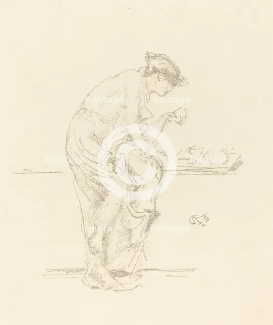 The Horoscope, c. 1889. Creator: James Abbott McNeill Whistler.