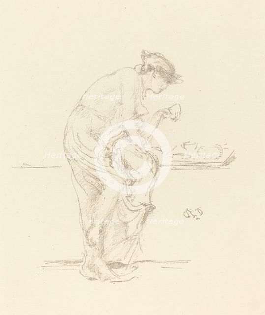 The Horoscope, c. 1889. Creator: James Abbott McNeill Whistler.