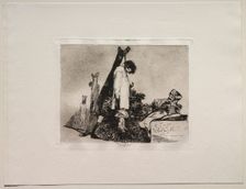 The Horrors of War: Not ( In This Case) Either. Creator: Francisco de Goya (Spanish, 1746-1828)