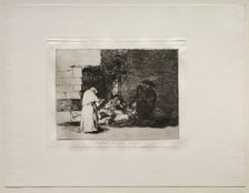 The Horrors of War: A Woman's Charity. Creator: Francisco de Goya (Spanish, 1746-1828)