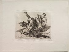 The Horrors of War: An Heroic Feat! With Dead Men!. Creator: Francisco de Goya (Spanish, 1746-1828)