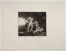 The Horrors of War: And There's No Help For It. Creator: Francisco de Goya (Spanish, 1746-1828)