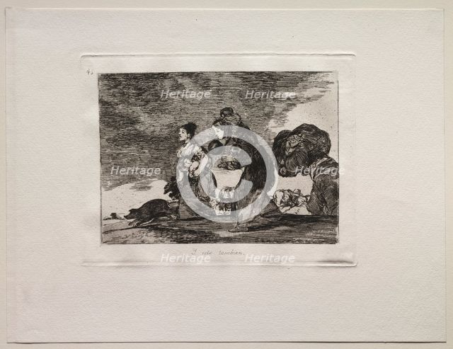 The Horrors of War: And This Too. Creator: Francisco de Goya (Spanish, 1746-1828).