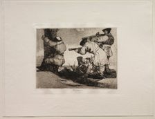 The Horrors of War: Barbarians!. Creator: Francisco de Goya (Spanish, 1746-1828)