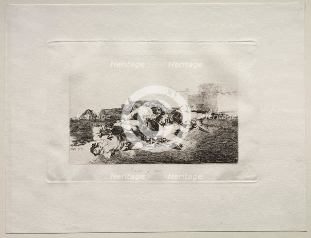 The Horrors of War: Even Worse, 1810. Creator: Francisco de Goya (Spanish, 1746-1828).