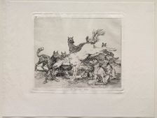 The Horrors of War: He Defends Himself Well. Creator: Francisco de Goya (Spanish, 1746-1828)